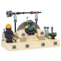169pcs/set Star Wars Boba Fett&#39;s Throne Fennec Shand Minifigures Building Toys - £17.57 GBP