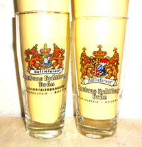 2 Ambros Brutting +1994 Staffelstein German Beer Glasses - £11.81 GBP