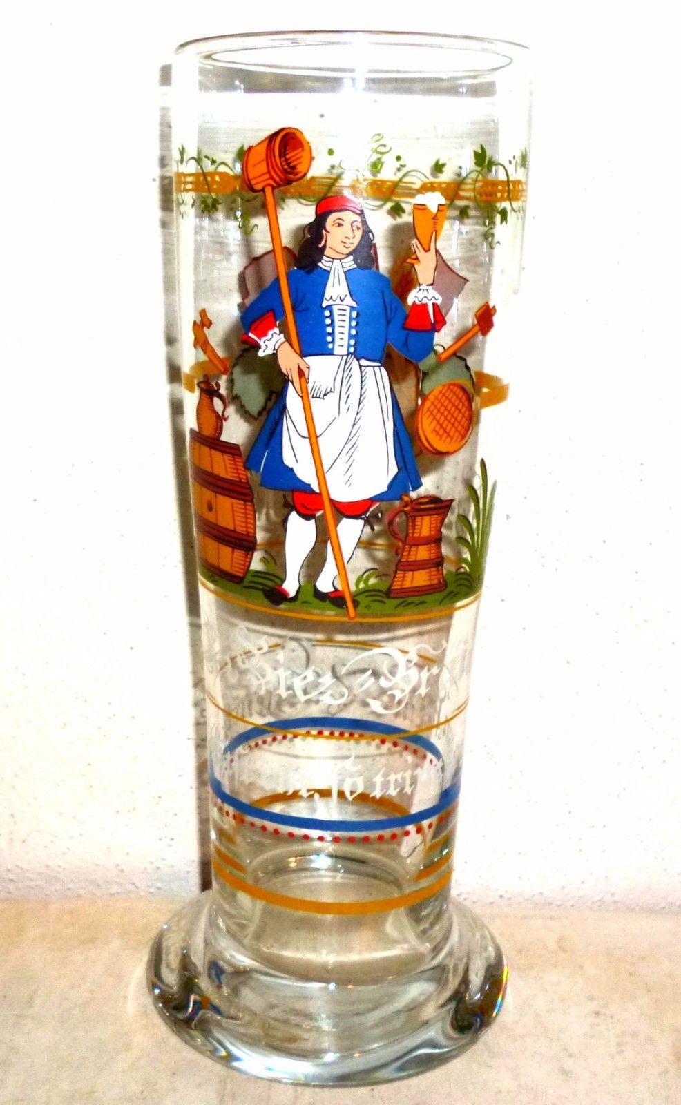 Primary image for Hannen Monchengladbach Der Bier Brauer Traditionsglas Altbier German Beer Glass