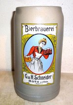 Rother Brau Schneider Roth 200 Years Masskrug German Beer Stein - £11.88 GBP