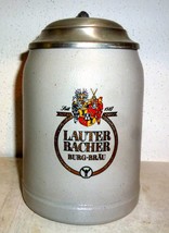 Brauerei Burg Brau Ehnle +2009 Lauterbach lidded German Beer Stein - $14.95