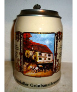 Grunbaum Kempten lidded German Beer Stein - £15.94 GBP