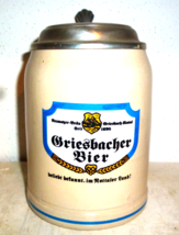 Neumayer +1990 Griesbach lidded German Beer Stein - £15.58 GBP