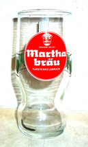 Martha Brau +1980 Furstenfeldbruck German Beer Glass - £7.86 GBP