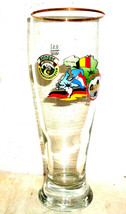 Ayinger Soccer EuroCup 2000 Belgium &amp; Netherlands Aying Weizen German Beer Glass - £9.99 GBP