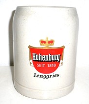 Schlossbrauerei Hohenburg +1994 Lenggries / Tolz German Beer Stein - €8,31 EUR