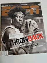 Vintage Sports Magazine ESPN Ben Wallace Pistons Throwback 2000s VTG - $11.16