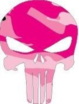 Punisher Pink Camo sticker / decal - £4.69 GBP