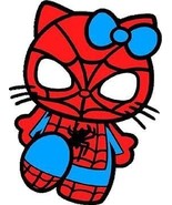 Spiderman Superhero Hello Kitty Car Window Wall Macbook Notebook Laptop ... - £4.74 GBP