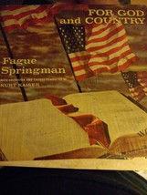 Fague Springman, For God and Country - £10.07 GBP