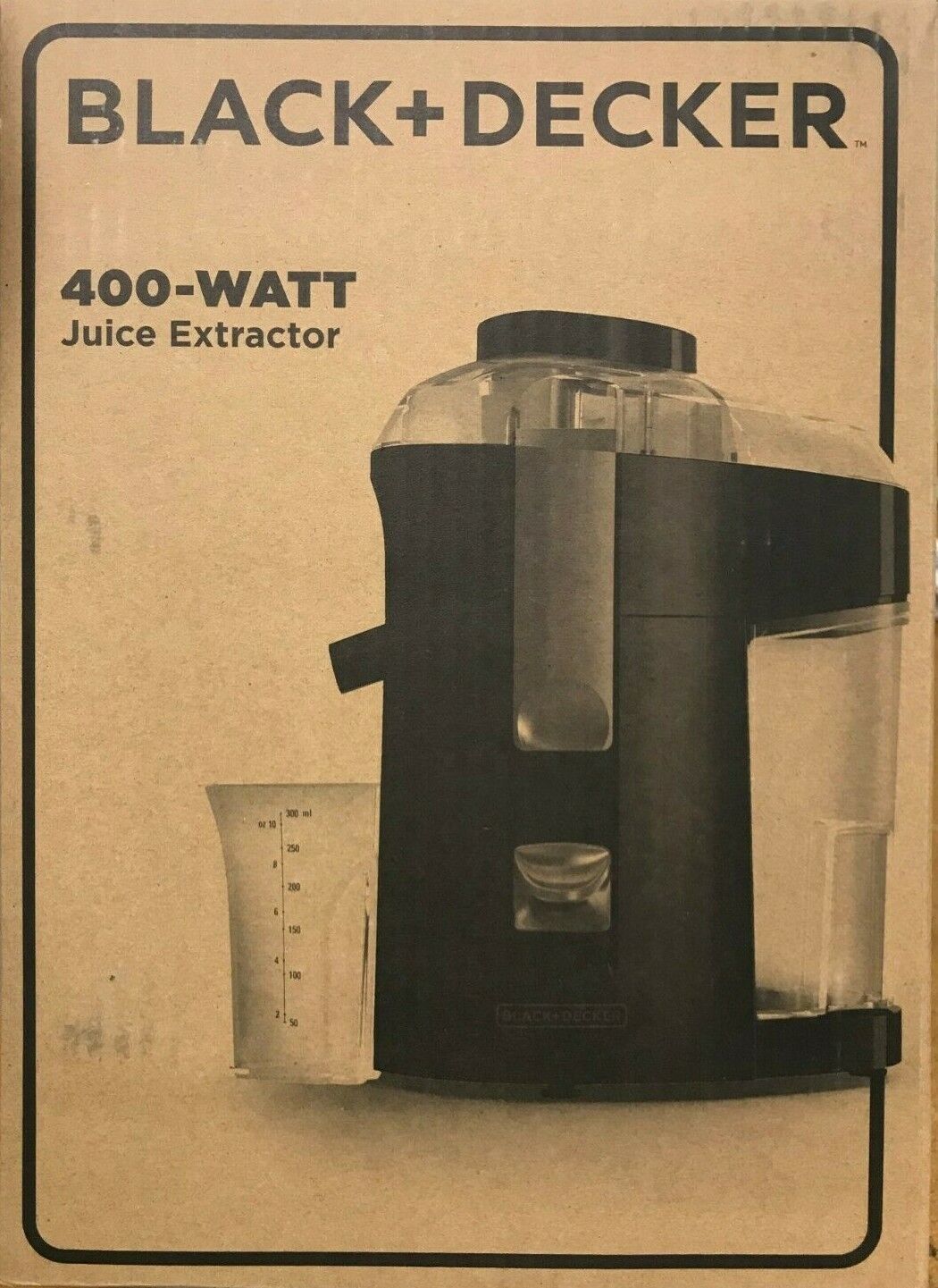Black & Decker - JE2200B - Fruit and Vegetable Juice Extractor - Black - $79.95