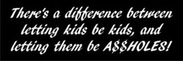 There is a difference bumper sticker decal 3&quot; x 9&quot; - £5.45 GBP