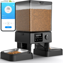 Automatic Cat Feeder with 5G Wifi, Automatic Cat Food Dispenser for 2 Ca... - $147.88
