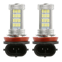 2PCS 800lm H8/H9/ H11 LED Fog DRL Light Bulb IP65 Water-Resistant 360 Beam An... - £25.63 GBP