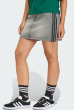 adidas Originals 3-Stripes Denim Skirt Women's Lifestyle Casual Skirts K... - $98.91