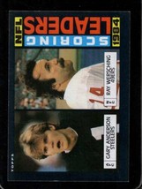 1985 Topps #195 Gary ANDERSON/RAY Wersching Nmmt 1984 Scoring Leaders *XR31948 - £1.16 GBP