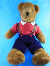 17" Vintage Korea 1983 Carousel By Guy Teddy Bear Brady Plush Excellent! Rare! - $19.89