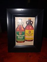 Tchotchke Framed Kitchen Art - Vintage Syrup Bottles From 1960s Ad - $9.79