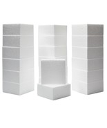 20 Pack Foam Blocks For Crafts, Polystyrene Brick Square For Floral Arra... - £30.55 GBP