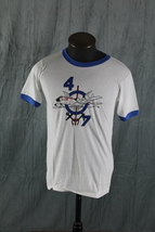 Vintage Graphic T-shirt - 47th Air Squadron RCAF Ringer T - Men&#39;s Medium - $49.00