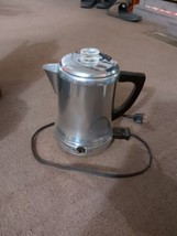 ** Vintage Empire Electric Travel/Portable Percolator # 70 Rare Works gr... - $39.55