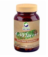 Organic Wellness ACNE NEVER Herbal 90 Caps (Pack of 2) - £17.02 GBP