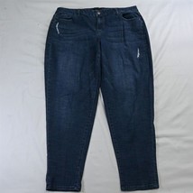 Venezia Lane Bryant 16 Skinny Dark Wash Stretch Denim Jeans - £12.01 GBP