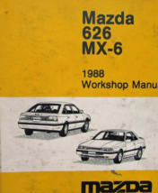 1988 Mazda MX-6 626 Service Repair Shop Manual Set Factory Oem W Ewd Training 88 - £47.63 GBP