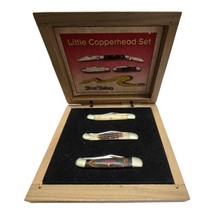 Frost Cutlery Little Copperhead Set 3 Knives In Wood Box - £63.30 GBP