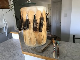 Taos Drum With 3 Drum Sticks - £550.50 GBP
