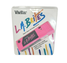Vintage 1991 Vivitar L.A. La Brites Pink 110 Pocket Camera W/ Flash New Package - £73.95 GBP