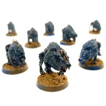 Games Workshop Beasts of Chaos Warhounds 8 Painted Miniatures Hounds - £83.82 GBP