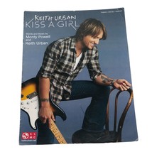 Keith Urban Kiss A Girl Sheet Music Piano Vocal Guitar Country Hal Leonard - £11.76 GBP