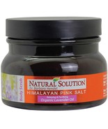 Natural Solution Himalayan Pink Salt Body Scrub with Organic Lavender Oi... - $15.83