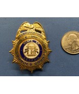 LOUNDES COUNTY GEORGIA GA E-911 COMMUNICATIONS MINI BADGE - $54.86 CAD