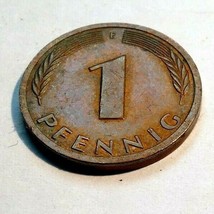 1 Pfennig coin  1984 GERMANY - FEDERAL REPUBLIC with Oak Leaf - $6.33