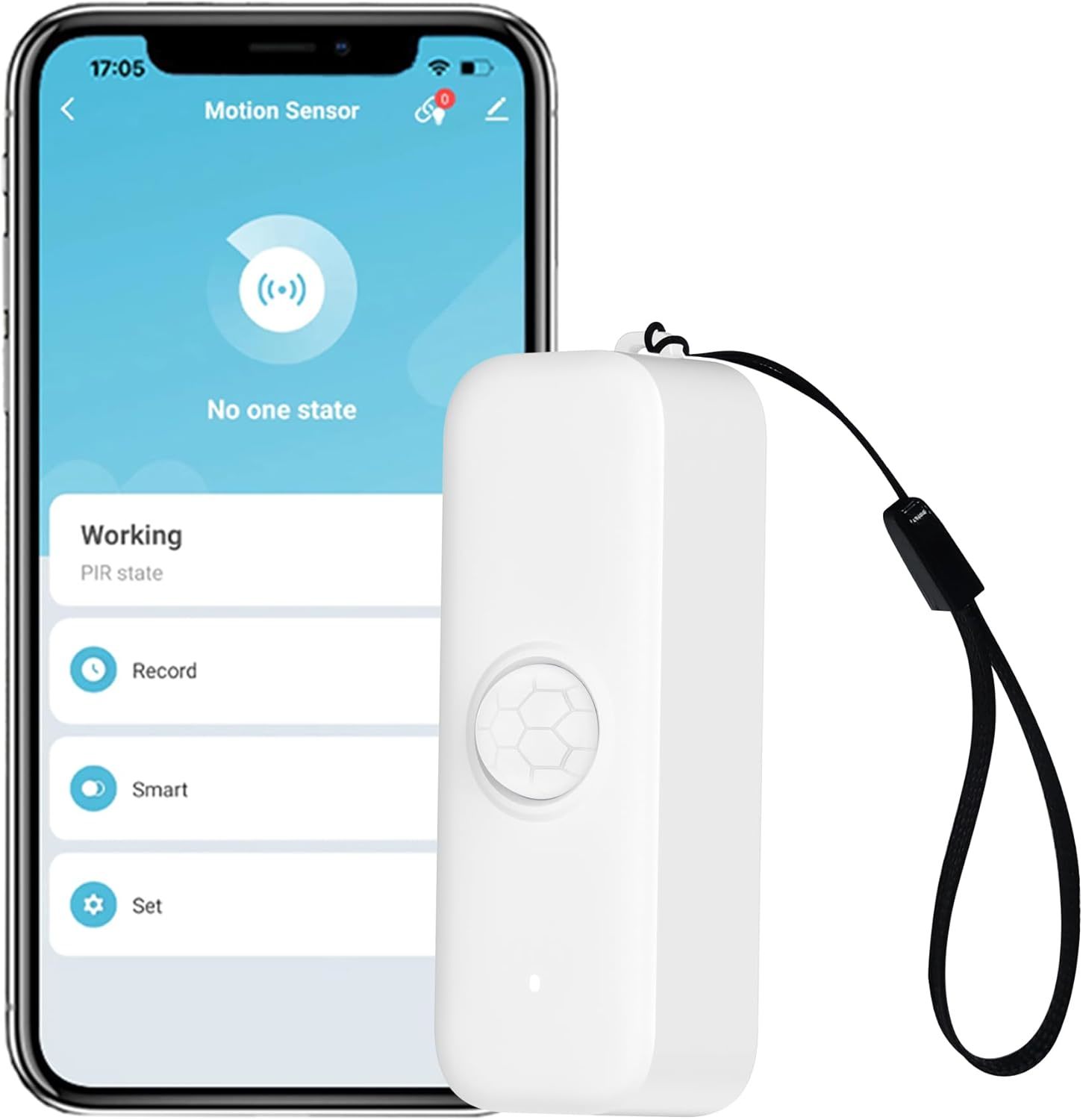Wifi Smart Motion Sensor: Wireless Pir Motion Detector For Home, 1-Pack - $44.98