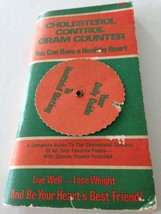 cholesterol control gram counter you can have a healthy heart booklet - $14.99