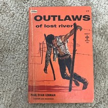 Outlaws of Lost River by Paul Evan Lehman Pulp Western Berkley Paperback 1956 - £9.53 GBP