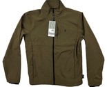 Free Country Men&#39;s Free Cycle Super Softshell Wind and Water S Saddle Brown - $24.74