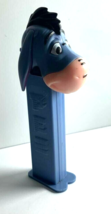 Pez Dispenser Disney Winnie Pooh Eeyore Donkey Blue Body Footed 4 3/4 Slovenia - £5.48 GBP
