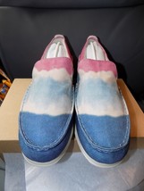 Sperry Moc Sider Tie Dye Indoor Outdoor Slip On Moccasins Shoes Size 9M NEW - £39.04 GBP
