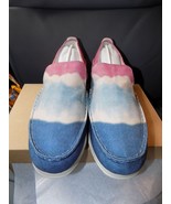 Sperry Moc Sider Tie Dye Indoor Outdoor Slip On Moccasins Shoes Size 9M NEW - €52,06 EUR