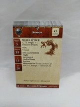 Lot Of (24) Dungeons And Dragons Night Below Miniatures Game Stat Cards - £31.31 GBP