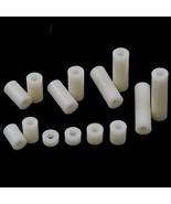 Fujiyuan 100 Pcs M3 7x3x8 Plastic Nylon Screw Bolt ABS Round Non-Threade... - $83.60 MXN