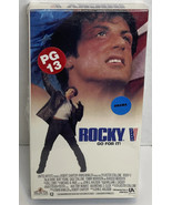 Rocky V (VHS, 1990) Sylvester Stallone Factory Sealed New - $25.97 CAD