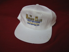Vintage Unique New old Stock The Hanger Club &quot;Body Motions&quot; Snap Back Hat - $49.49