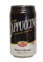 Royal Mills Hawaii Cappuccino Coffee Drink 11 Oz. (Pack Of 3 Cans) - £27.59 GBP