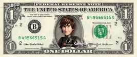 HICCUP on a REAL Dollar Bill How to Train Your Dragon Disney Cash Money ... - £6.98 GBP