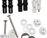 Universal Toilet Seats Screws And Bolts Metal - Toilet Seat Hinges Bolt ... - $31.99